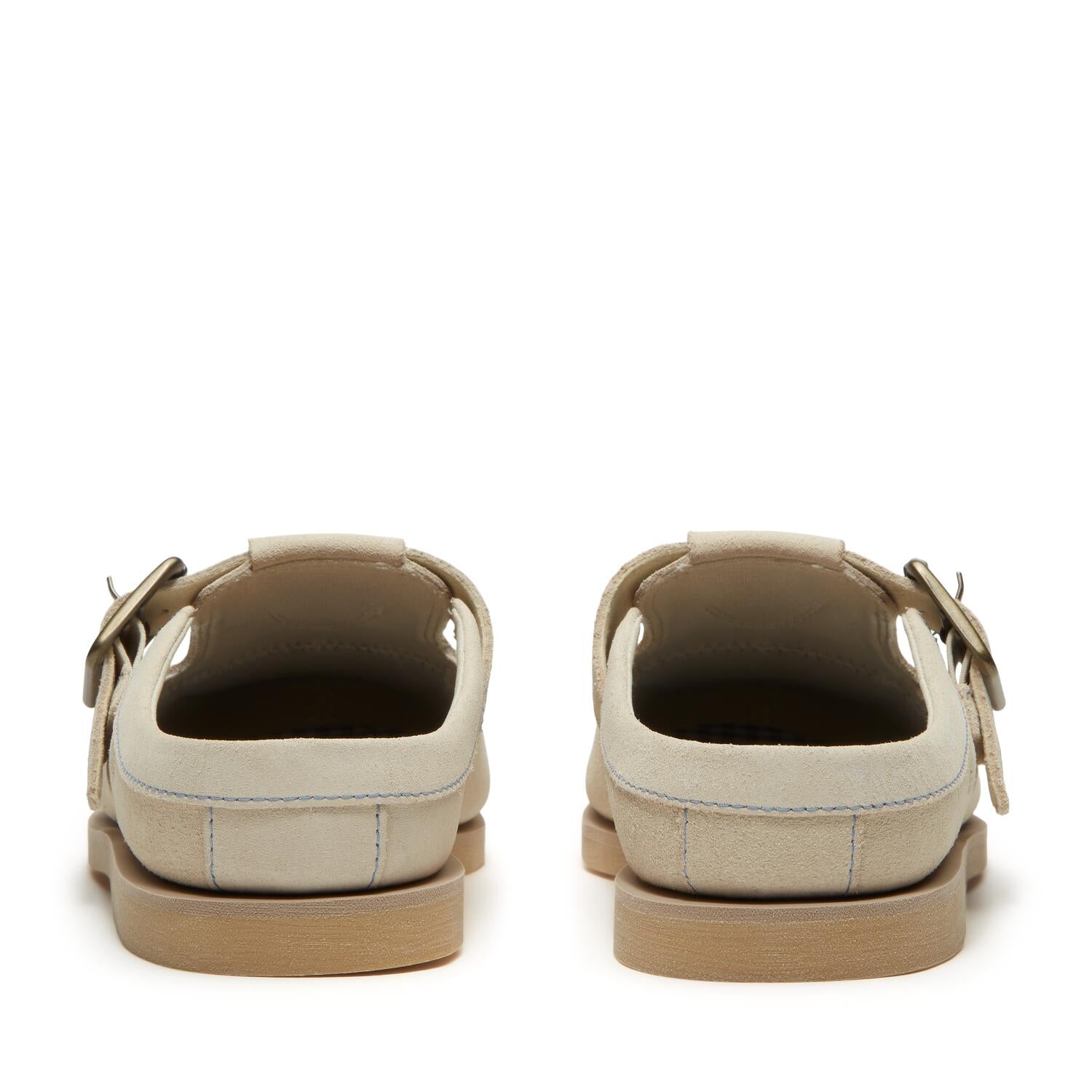 Classic Boat clogs - Light Beige Suede